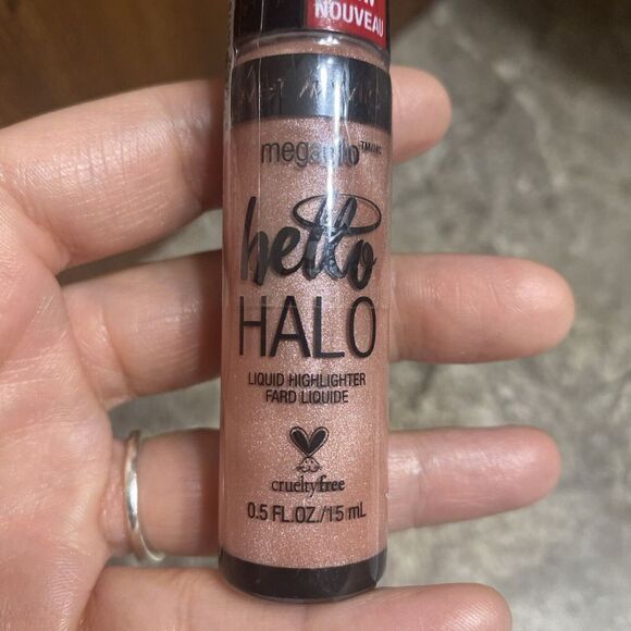 Wet N Wild Megaglo Hello Halo Liquid Highlighter #300 Halo Gorgeous Sealed - Picture 2 of 5